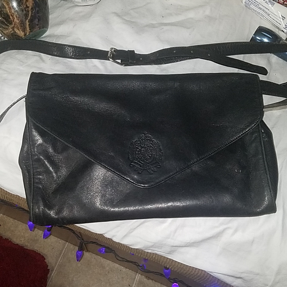 Black Leather Women's Bag